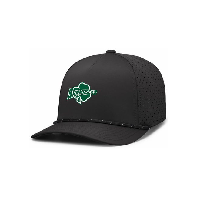 Pacific Headwear Shamrocks Weekender Perforated Snapback Cap