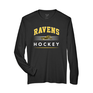 All Team Sports Ravens Performance Long Sleeve Tech Tee - Womens