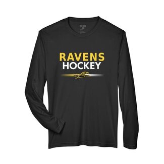 All Team Sports Ravens Performance Long Sleeve Tech Tee - Adult
