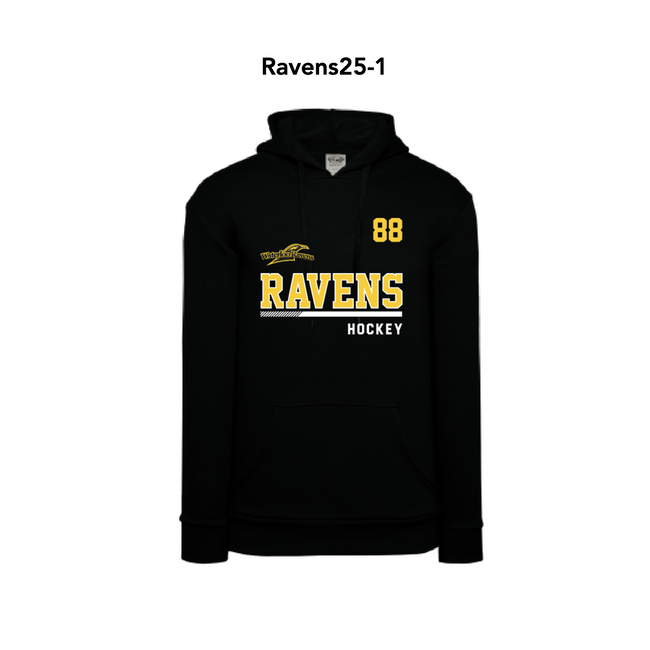 Ravens Fleece Hoodie - Adult