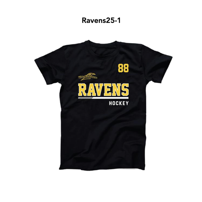 Ravens Polycotton T-Shirt - Adult