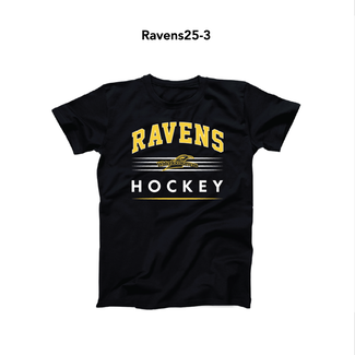 Ravens Polycotton T-Shirt - Womens