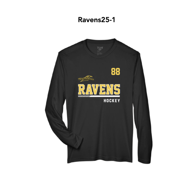 Ravens Performance Long Sleeve Tech Tee - Adult