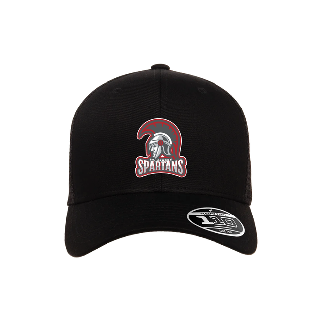 St. George Spartans Flexfit 110M Snapback Black