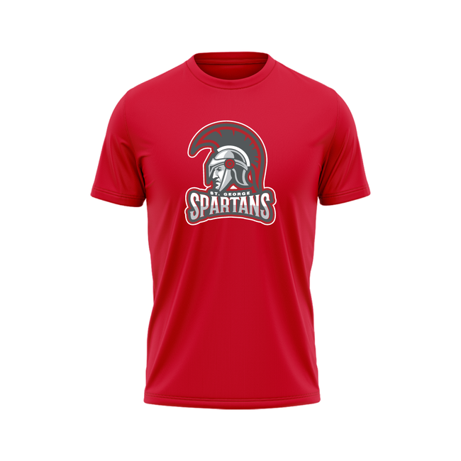 St. George Spartans Performance Tech Tee - Youth
