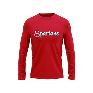 All Team Sports St. George Spartans Performance Long Sleeve Tech Tee - Youth