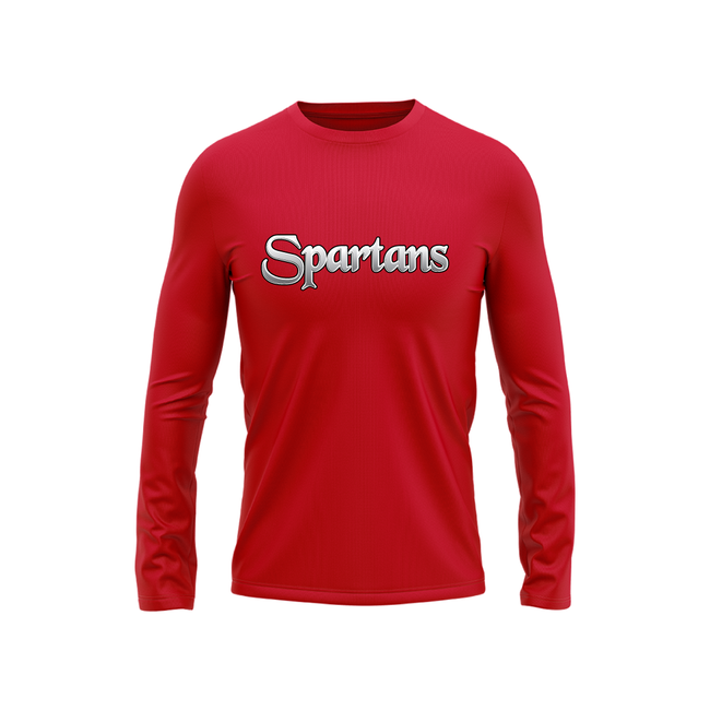 St. George Spartans Performance Long Sleeve Tech Tee - Youth