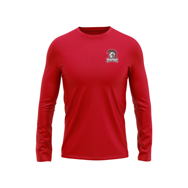 St. George Spartans Performance Long Sleeve Tech Tee - Adult