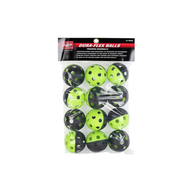 RAWLINGS Rawlings Dura-Flex 9" Training Balls (12 Pk)
