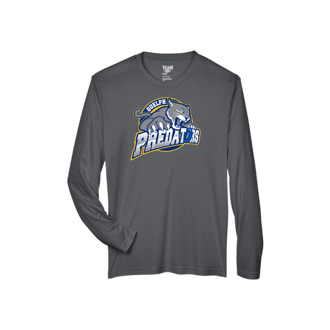 Guelph Predators Long Sleeve Tech Tees - Adult