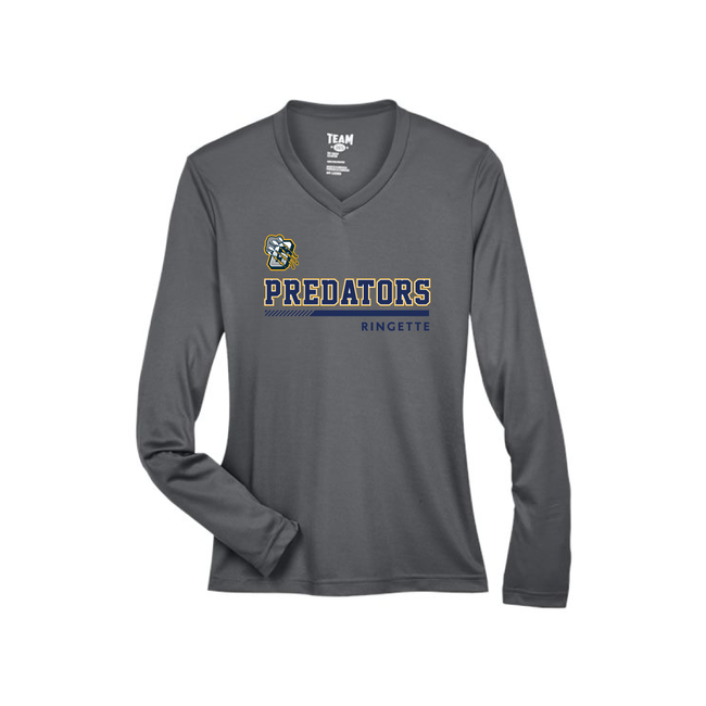 Guelph Predators Long Sleeve Tech Tees - Womens