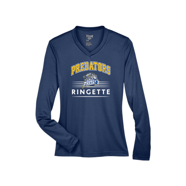 Guelph Predators Long Sleeve Tech Tees - Womens