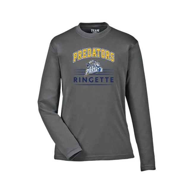 Guelph Predators Long Sleeve Tech Tees - Youth