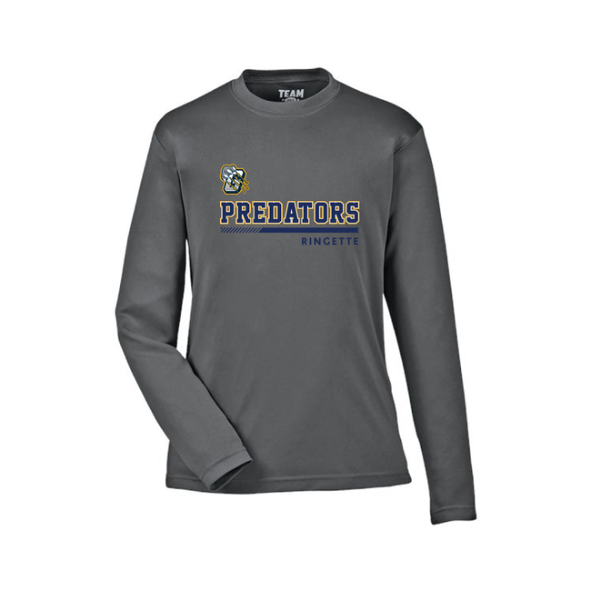 Guelph Predators Long Sleeve Tech Tees - Youth