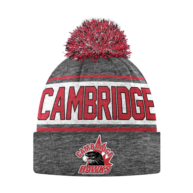 Hawks Bardown Custom Knit Toque Grey