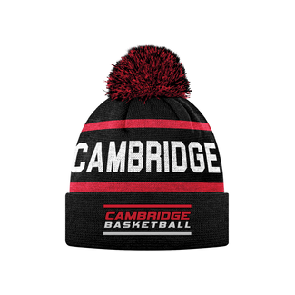 All Team Sports Cambridge Basketball Custom Pom Pom Toque