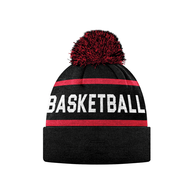 Cambridge Basketball Custom Pom Pom Toque