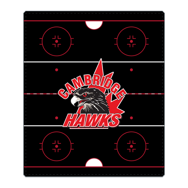 Cambridge Hawks Sublimated Blanket