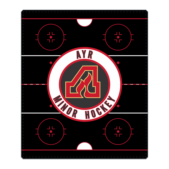 Ayr Flames Sublimated Blanket