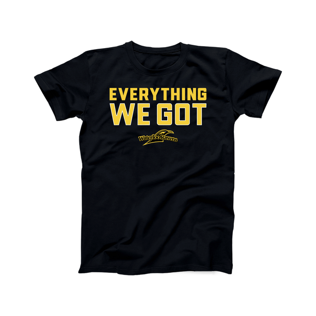 26 Waterloo Ravens Playoff Tee - Ladies