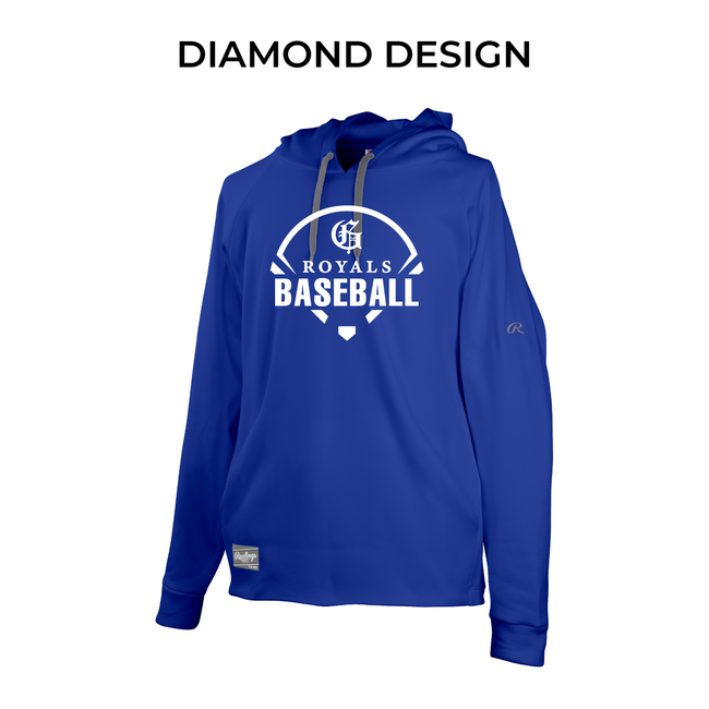 Royals Rawlings Performance Hoody  -  Adult