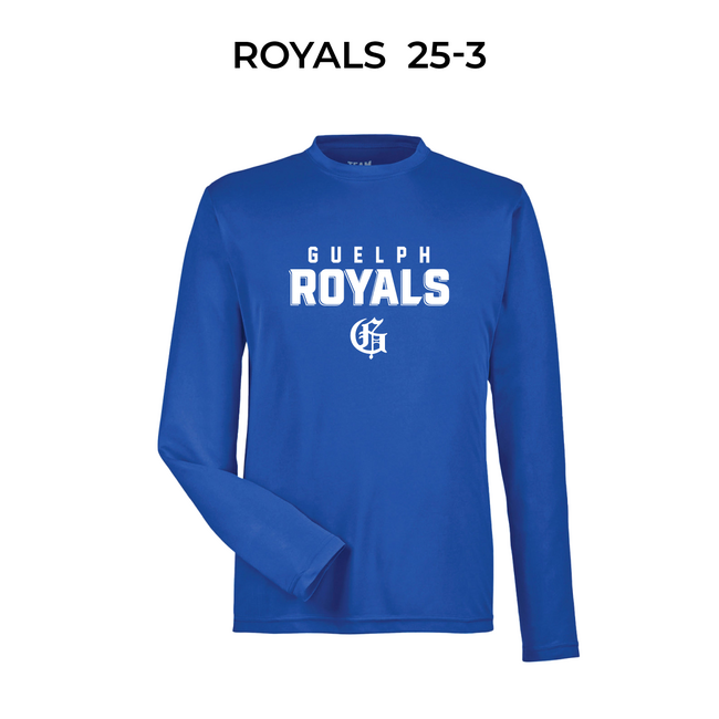 Royals Long Sleeve Tech Tee - Adult