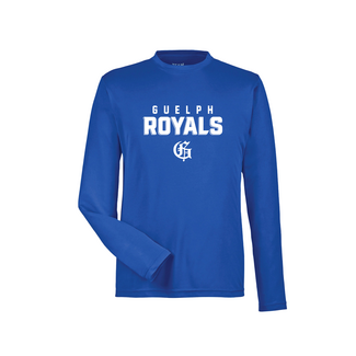 Team 365 Royals Long Sleeve Tech Tee - Adult