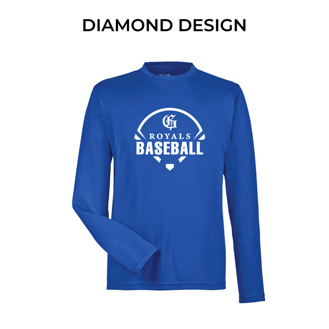 Royals Long Sleeve Tech Tee - Youth