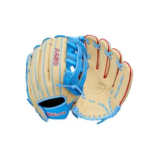 Wilson Wilson A450 Blonde/Cool Blue/Red 12" LHT