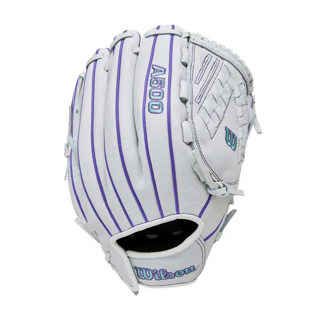 Wilson A500 Siren White/Seafoam 12.5" Reg