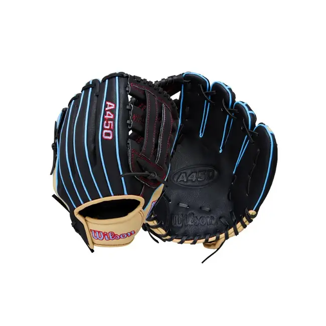 Wilson A450 Black/Bld/Blue 11" LHT