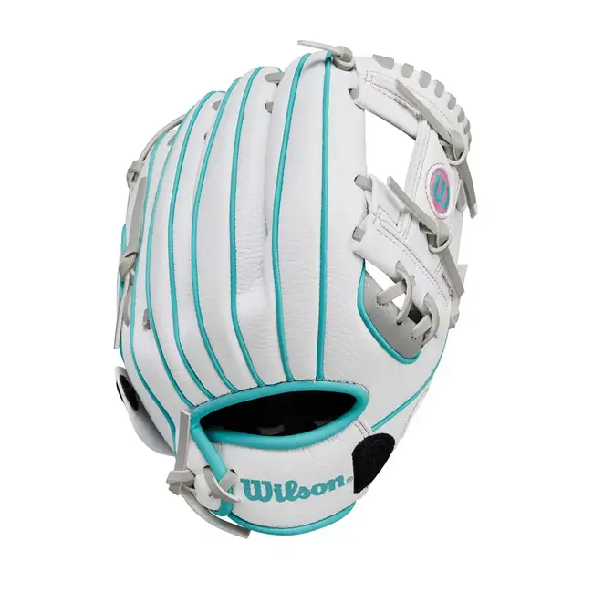 Wilson A200 EZ Catch White/Grey/Teal 10" Glove