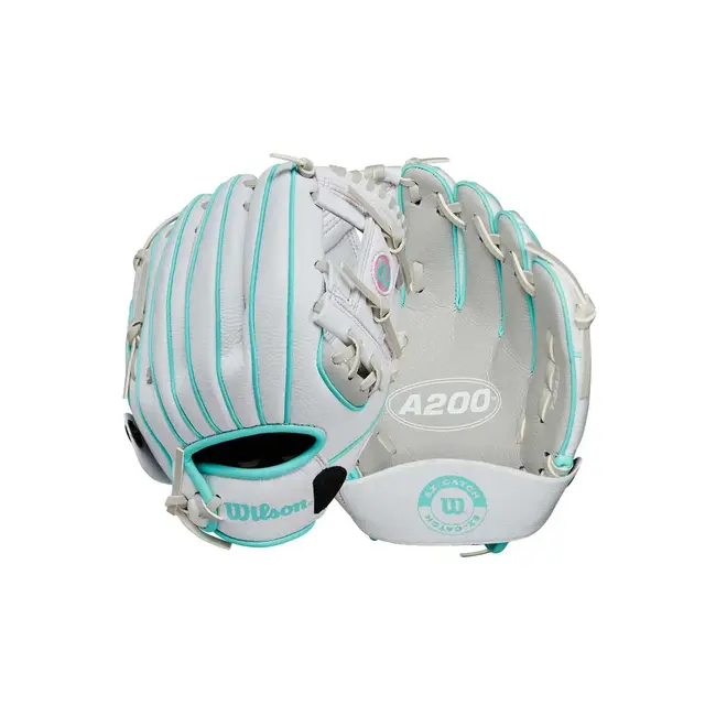 Wilson A200 EZ Catch White/Grey/Teal 10" Glove