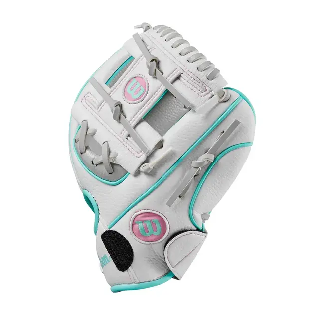 Wilson A200 EZ Catch White/Grey/Teal 10" Glove