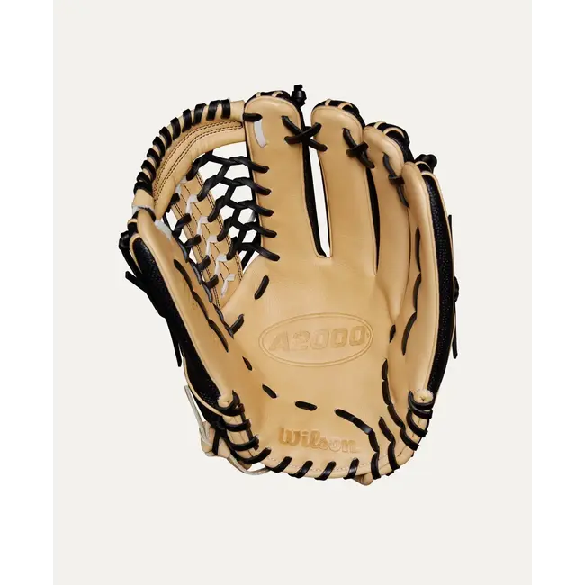 Wilson A2000 1679 1st Base Blonde/Blk/Sky 12.5"