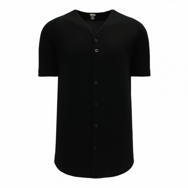 AK BA5200 Full Button Baseball Jersey - Adult