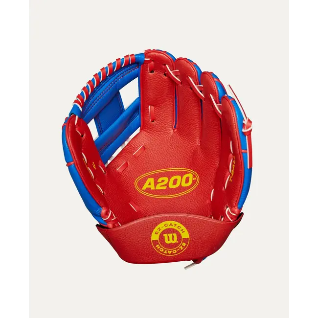Wilson A200 EZ Catch 24 Royal/Red/Yell 10"