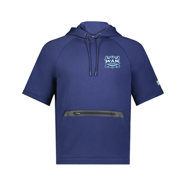 RUSSELL War Room Baseball Academy Navy Short Sleeve Hoody - Adult