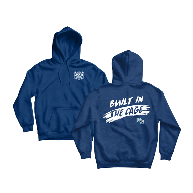 Built In The Cage Navy Fleece Hoody - Youth