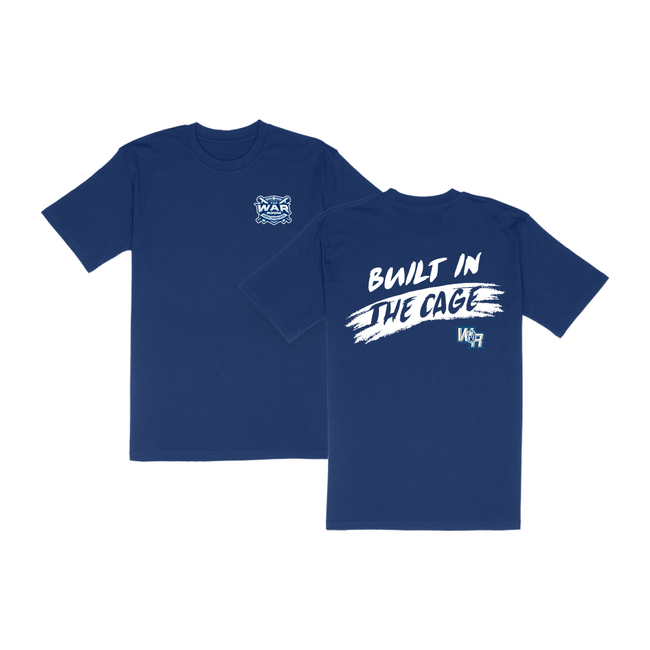 Built In The Cage Polycotton Tee - Adult