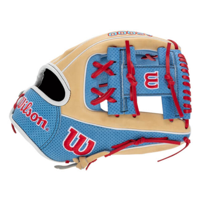 Wilson A2000 SC75 1975 Blonde/Sky Blue 11.75"