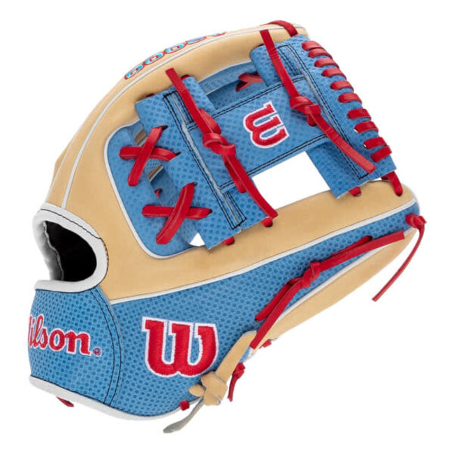 Wilson A2000 SC75 1975 Blonde/Sky Blue 11.75"
