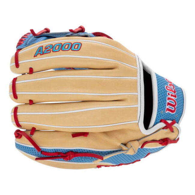 Wilson A2000 SC75 1975 Blonde/Sky Blue 11.75"