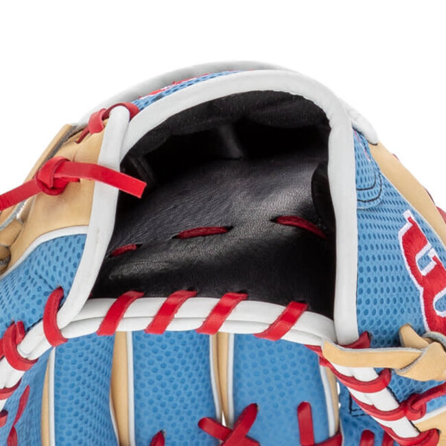 Wilson A2000 SC75 1975 Blonde/Sky Blue 11.75"