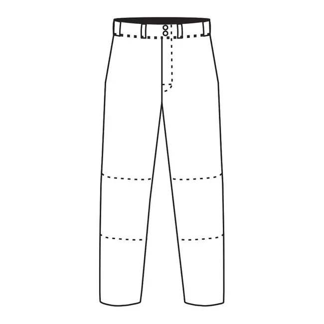 A.I. AI BELT LOOP BALL PANT WHITE YMED