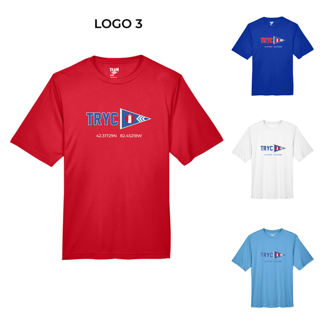 TRYC Short Sleeve Performance Crewneck Tech Tee - Men's