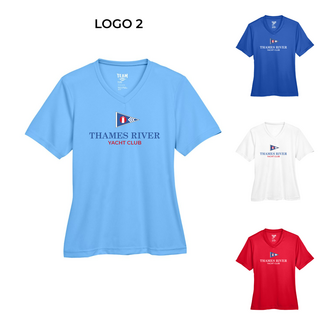 Team 365 TRYC Short Sleeve Performance V-Neck Tech Tee - Women's
