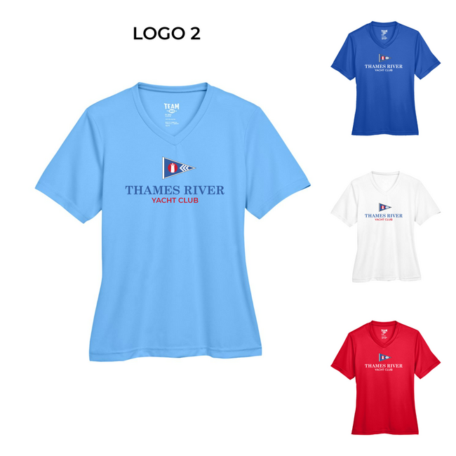 Team 365 TRYC Short Sleeve Performance V-Neck Tech Tee - Women's