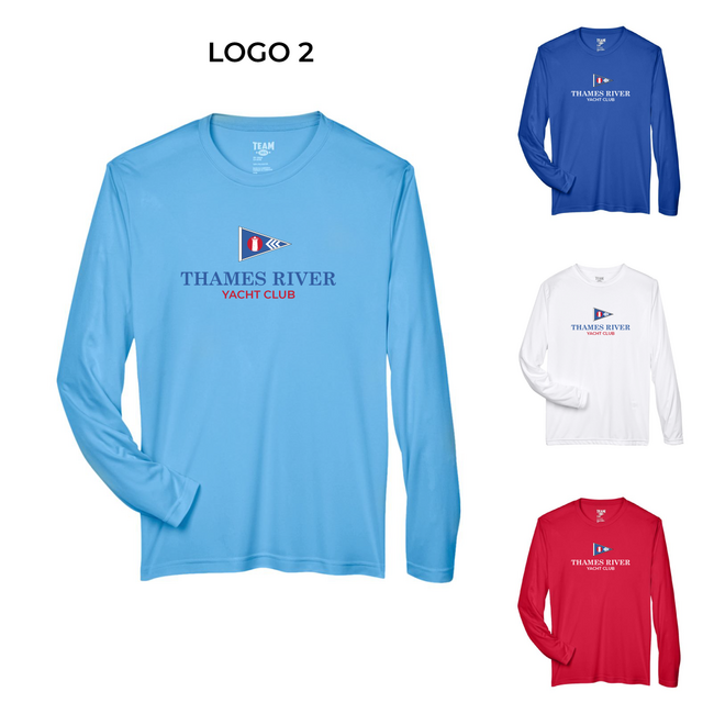 TRYC Long Sleeve Performance Crewneck Tech Tee - Men's