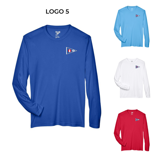 TRYC Long Sleeve Performance Crewneck Tech Tee - Men's